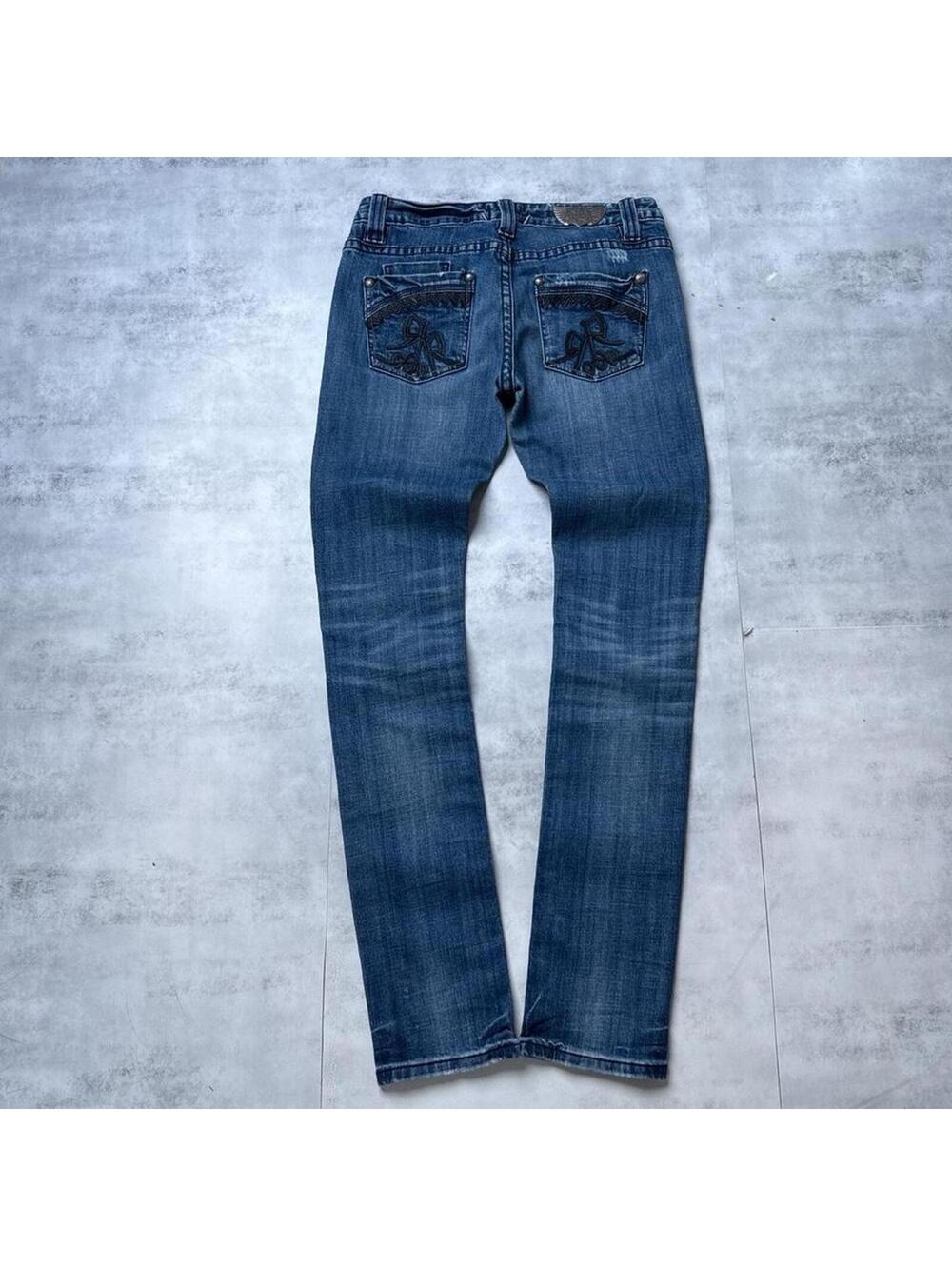 Y2K BeRock For Express 00s Skinny Grunge 00s jeans